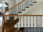 Stair railing material